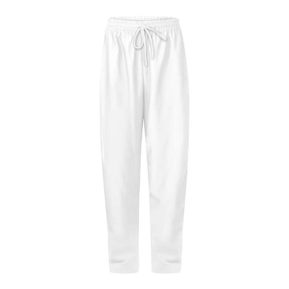 Wide Leg Pants For Women’s Fleece Lined Sweatpants Straight Pants Bottom All-Math Plain Fitness Joggers Pants Travel Basic