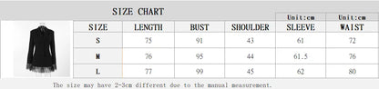 2025 Elegant Blazer Coat For Women Fashion Pockets Lapel Oversized Suit Jackets  New Autumn Office Lady Casual Loose Outerwear