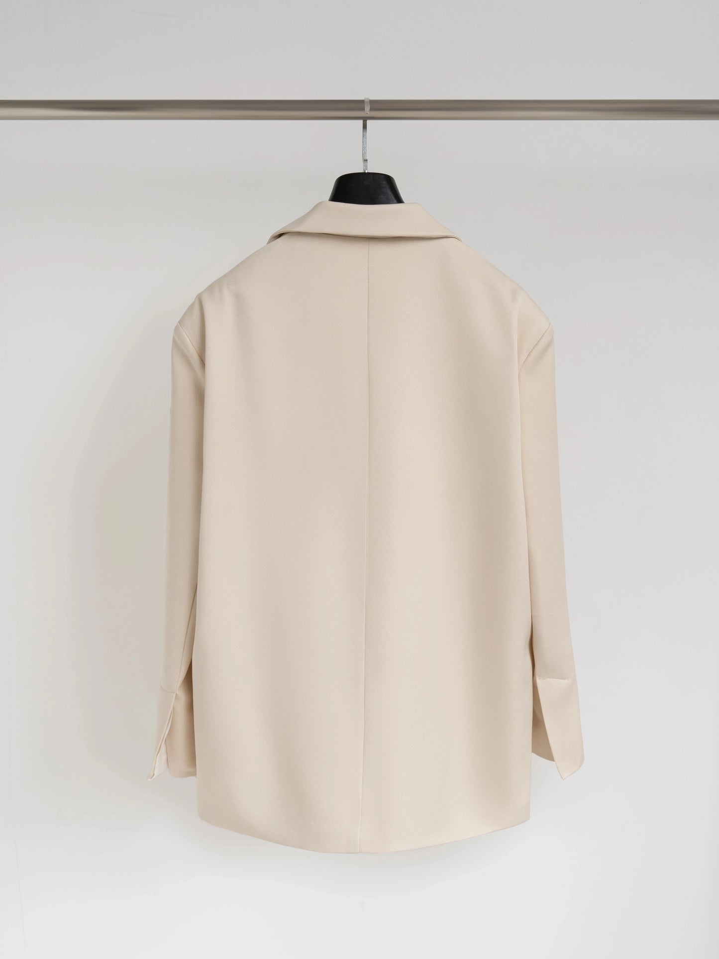 2025 Elegant Blazer Coat For Women Fashion Pockets Lapel Oversized Suit Jackets  New Autumn Office Lady Casual Loose Outerwear
