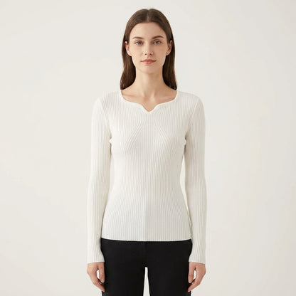 Vela Ribbed V-Neck image 1